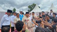 Presiden Prabowo Subianto meresmikan&nbsp;37 proyek strategis kelistrikan di 18 provinsi seluruh Indonesia. (Foto: Liputan6.com/Maulandy R)