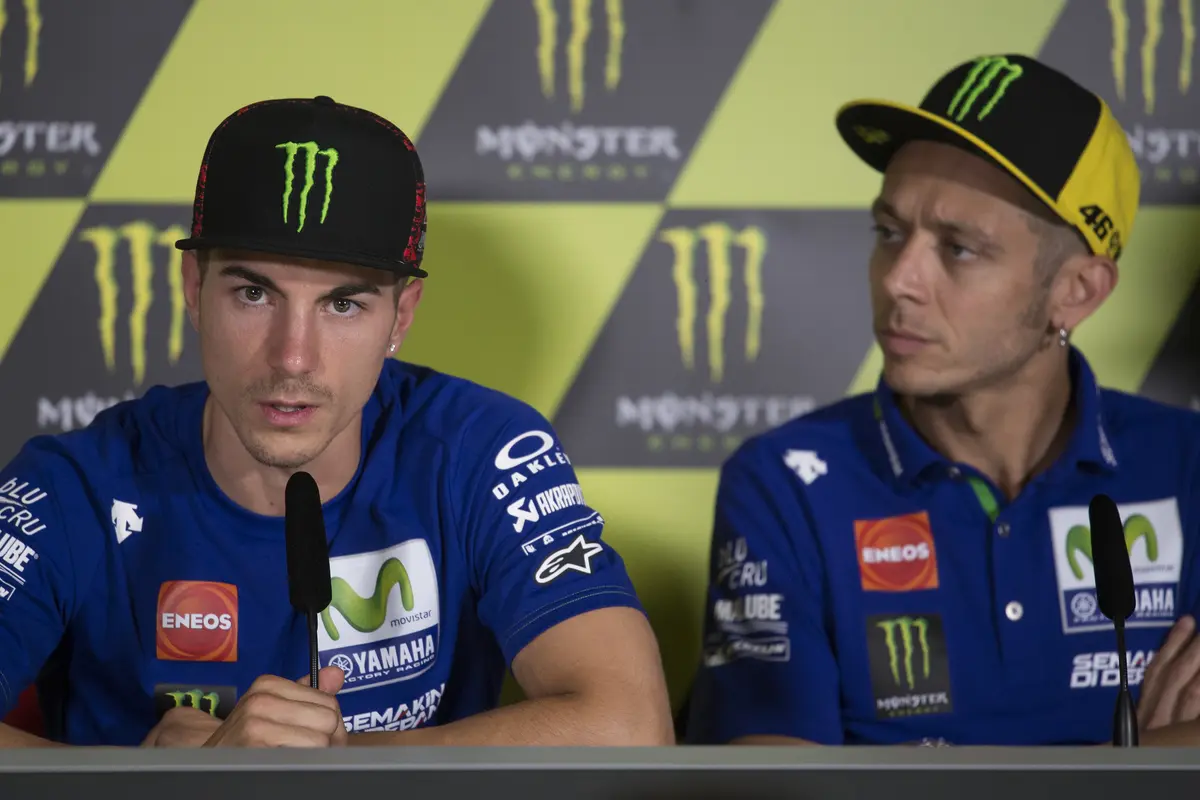 Valentino Rossi dan Maverick Vinales