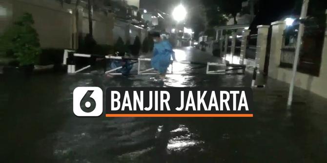 VIDEO: Ratusan Rumah di Klender Jakarta Terendam Banjir