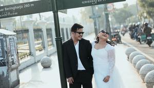 Potret prewedding Boiyen dan kekasih di Jogja. [IG: @rezaprabowophoto]