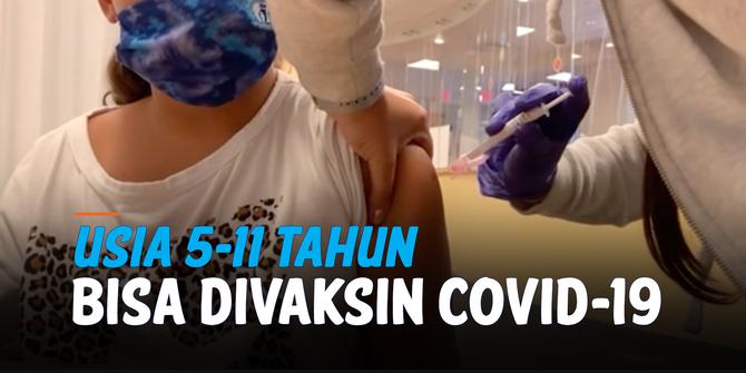 VIDEO: Pfizer Klaim Vaksin Covid-19 Buatannya Ampuh untuk Anak Usia 5-11 Tahun