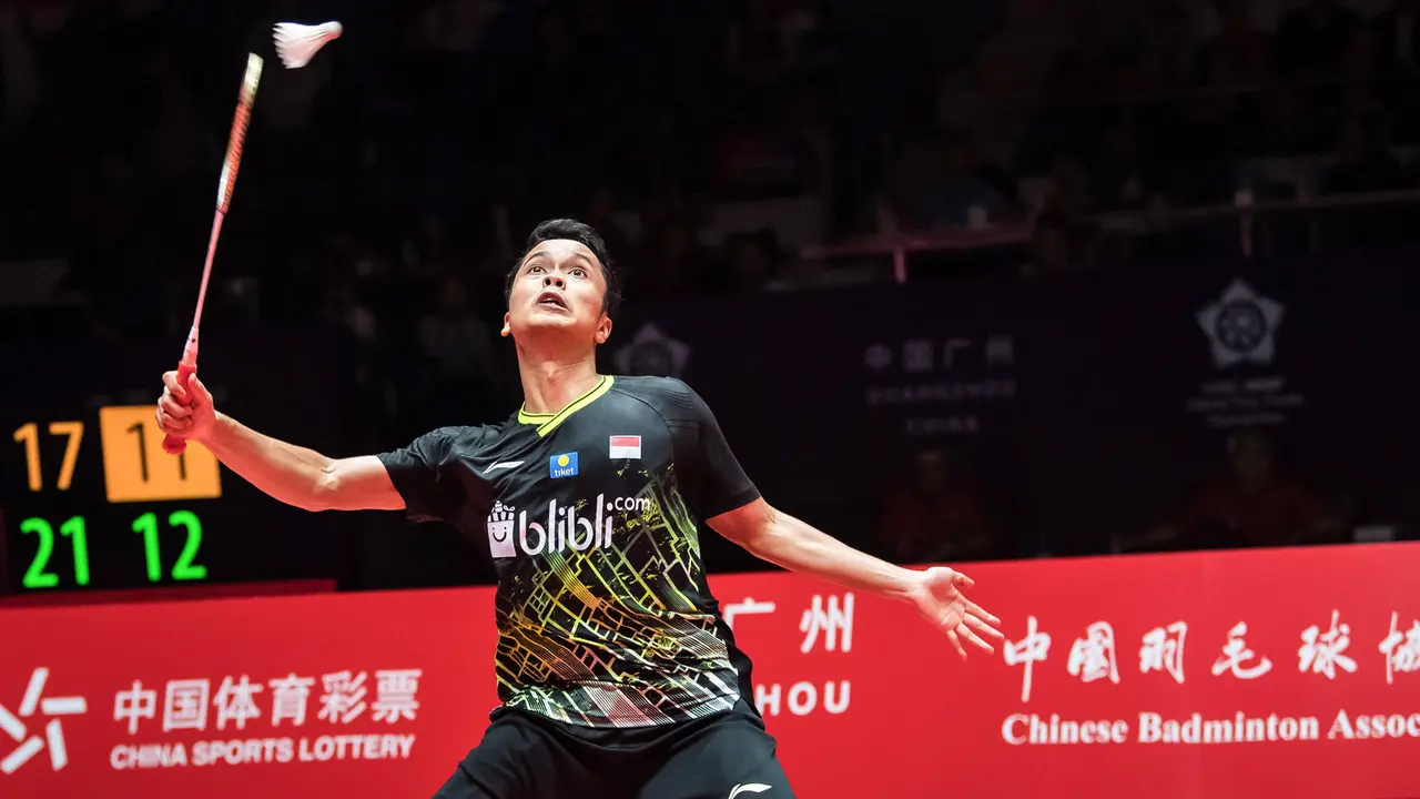 Anthony Ginting Vs Kento Momota