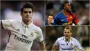 Berikut ini Alvaro Morata dan lima striker hebat yang tersingkir dari Real Madrid. Diantaranya, Samuel Eto'o dan Roberto Soldado. (Foto-foto Kolase AFP dan EPA)