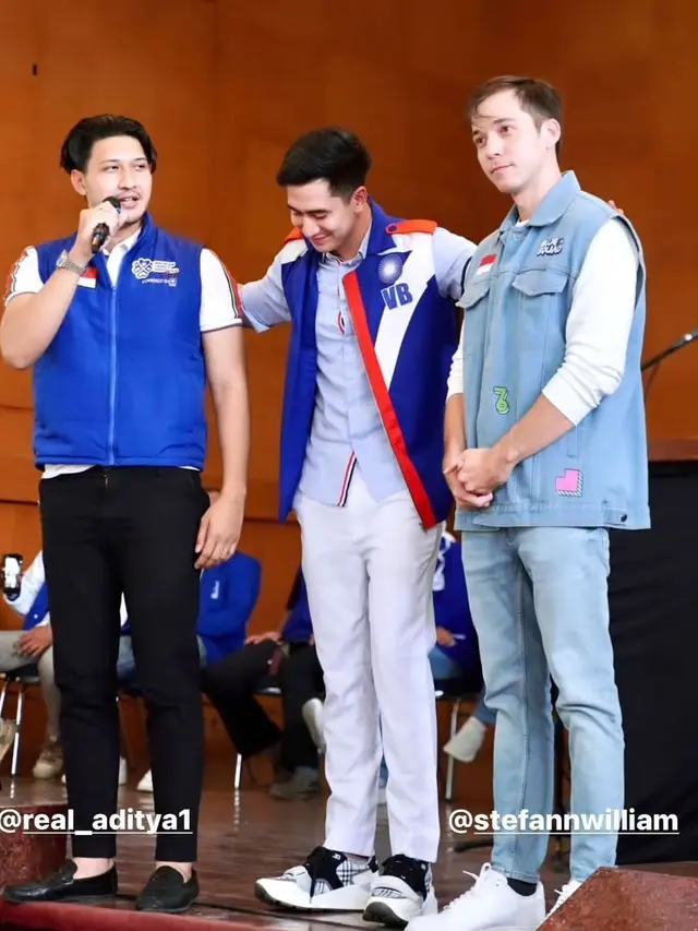 6 Potret Akrab Verrell Bramasta dan Stefan William, Sama-Sama Terjun ke Politik