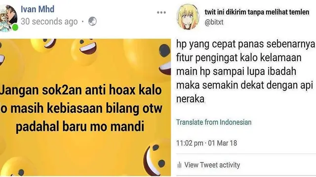 Menohoknya 7 Status Niat Nyindir Ini Bikin Dada Nyesek