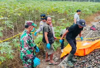 Seorang pemuda bernama Heri Irawan (24) ditemukan tewas dengan kondisi tubuh rusak parah usai tertemper Kereta Api jurusan Medan-Pematang Siantar. (Foto: Istimewa)