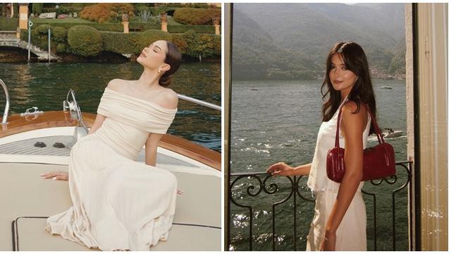 6 Beda Gaya Alyssa Daguise dan Amanda Rawles ketika Dilamar, Lake Como Jadi Saksi