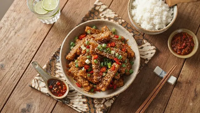 Resep Tempe Krispi Saus Tiram yang Renyah dan Gurih Versi Pedas