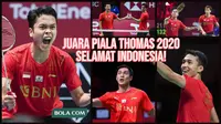 Netizen Kesal dan Kecewa Setelah Bendera Merah Putih Tak Berkibar saat Indonesia Juara Piala Thomas 2020: Bagaimana Ini, Kemenpora?