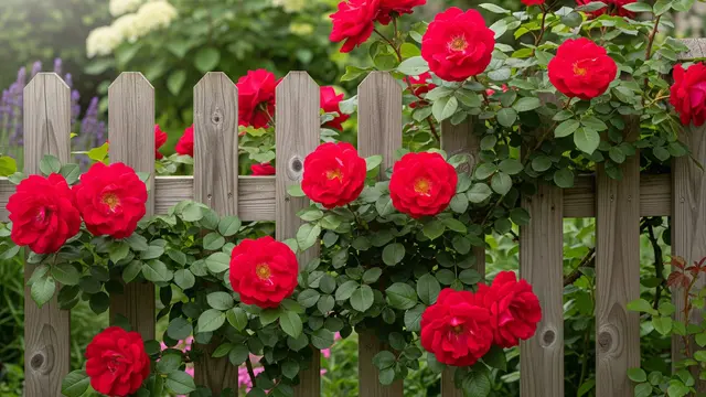 Mawar Rambat (Rosa ‘American Beauty’)