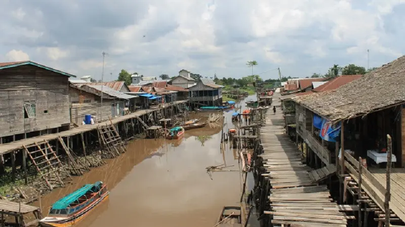 sungai di Kabupaten Tanjabbar Jambi