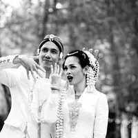 Foto-foto pernikahan Andien-Irfan Wahyudi (Instagram@andienaisyah)