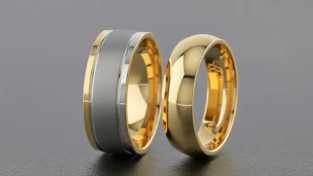 7 Model Cincin Nikah Emas Kuning, Desain Elegan yang Tak Lekang oleh Waktu