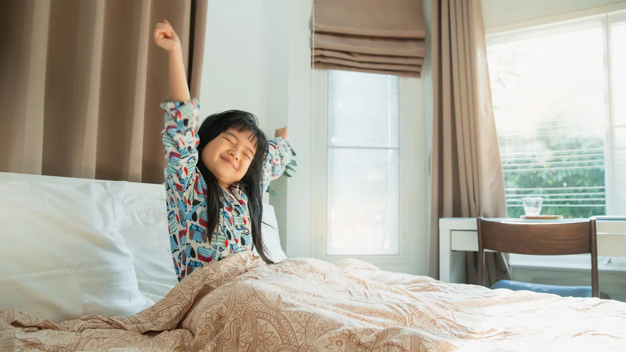 anak bangun tidur