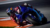 Toprak Razgatlioglu saat mengikuti sesi tes MotoGP Valencia di Sirkuit Ricardo Tormo. (XMotoGP)
