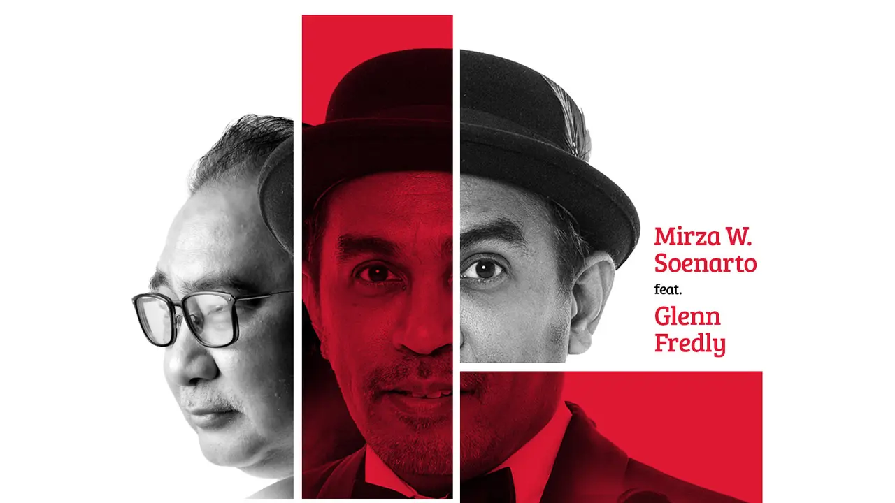 Kolaborasi Mirza W. Soenarto menyanyikan lagu bareng Glenn Fredly