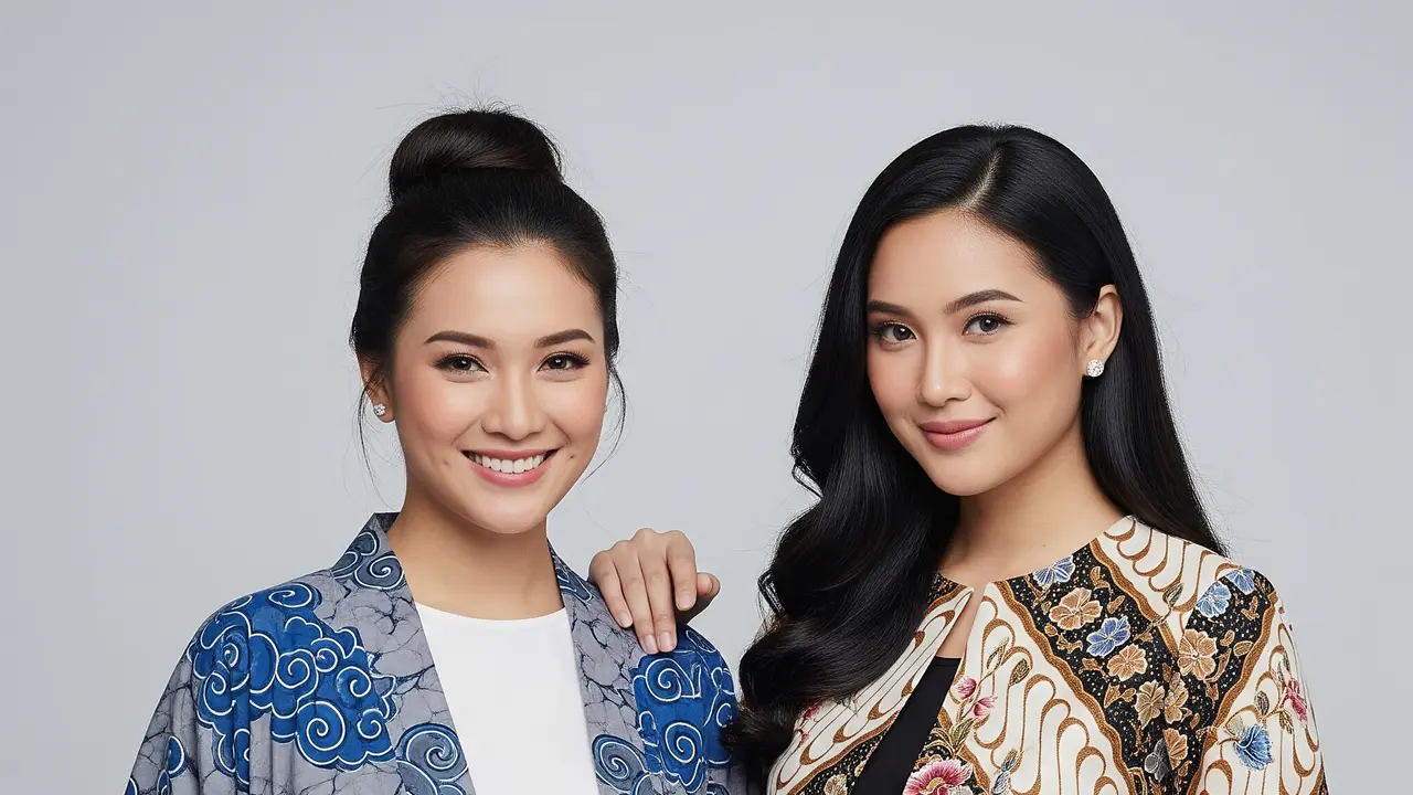 Model Cardigan Batik Wanita Modern untuk Kerja Kantor 2025. Gemini