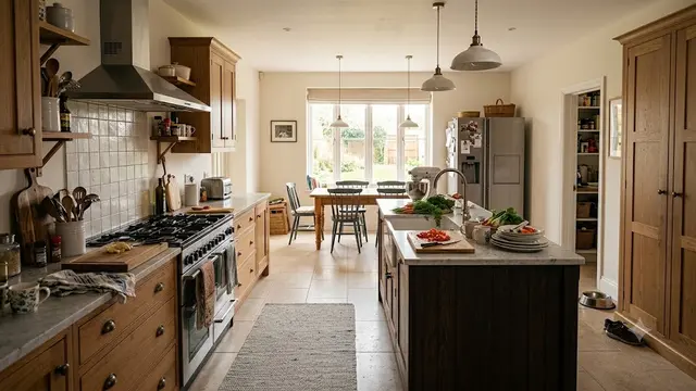 Ilustrasi Dapur/AI Generated