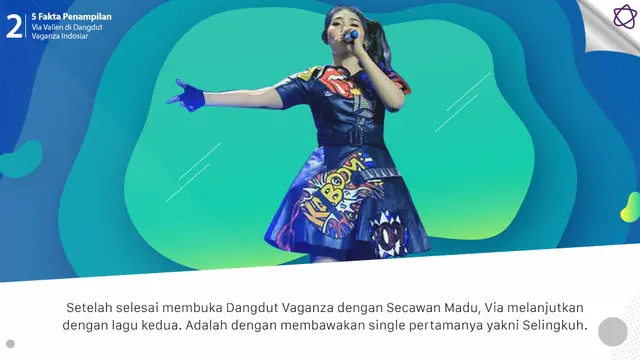 [Bintang] 	5 Fakta Penampilan Via Vallen di Dangdut Vaganza Indosiar