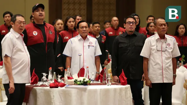Penyambutan Timnas Voli Indonesia untuk SEA Games 2023 Kamboja dan Perkenalan Pengurus Pusat PBVSI masa Bakti Tahun 2023-2027