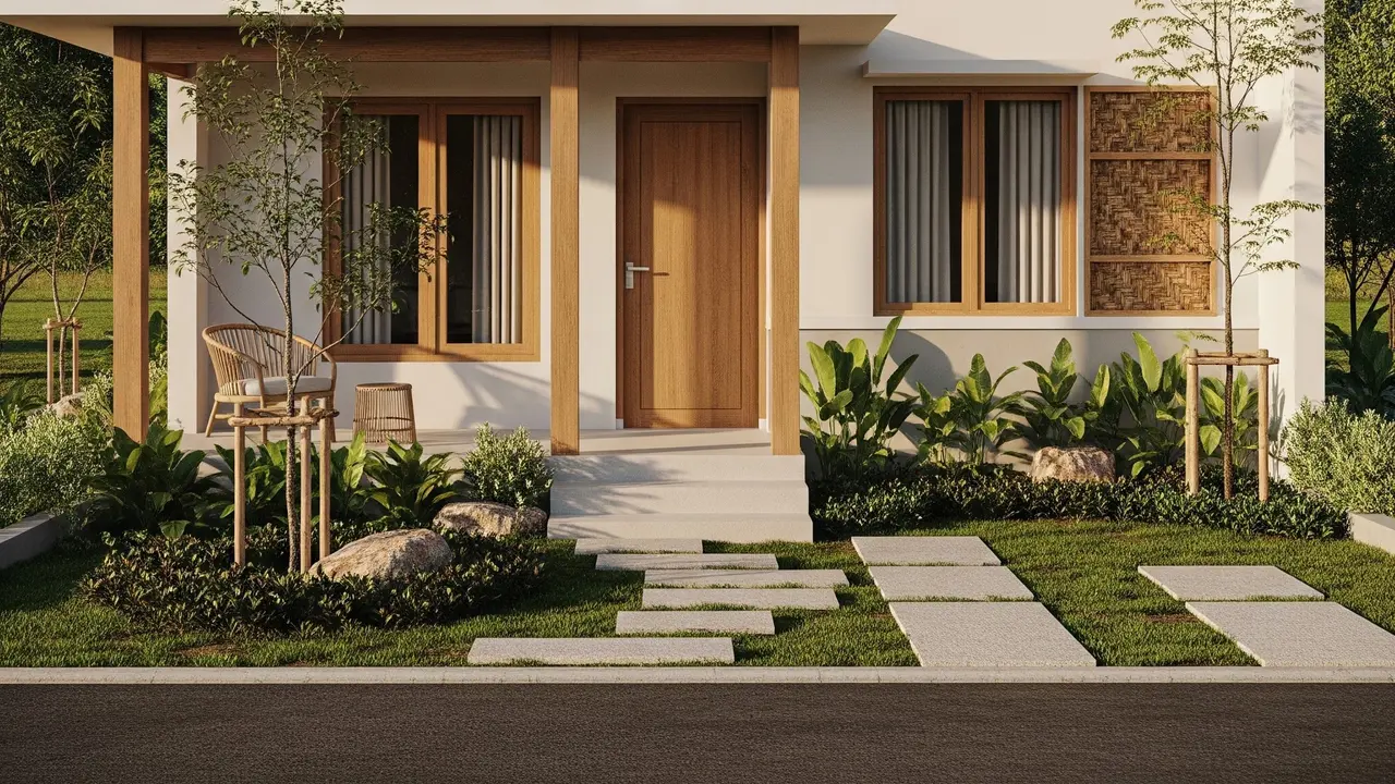 Desain Rumah Tipe 36 di Desa yang Nyaman untuk Pasangan Baru dengan Budget Terbatas (Image by Gemini AI)