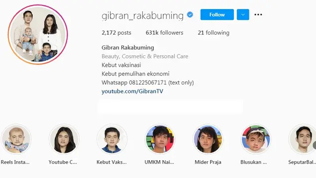 Editan Foto Wajah Keluarga Gibran Rakabuming Raka Ini Bikin Senyum Geli