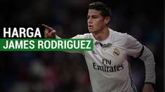 Berapa harga yang harus dibayarkan Manchester United untuk Rekrut James Rodriguez?