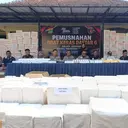 Modus Truk Tertutup Terbongkar, 46 Juta Butir Obat Keras Daftar G Dimusnahkan