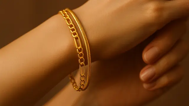 Desain Gelang Emas 24 Karat Kekinian 2025 yang Lagi Viral di Kalangan Ibu-Ibu