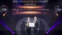 PT Astra Modern Land menerima penghargaan di PropertyGuru Indonesia Property Awards 2019.