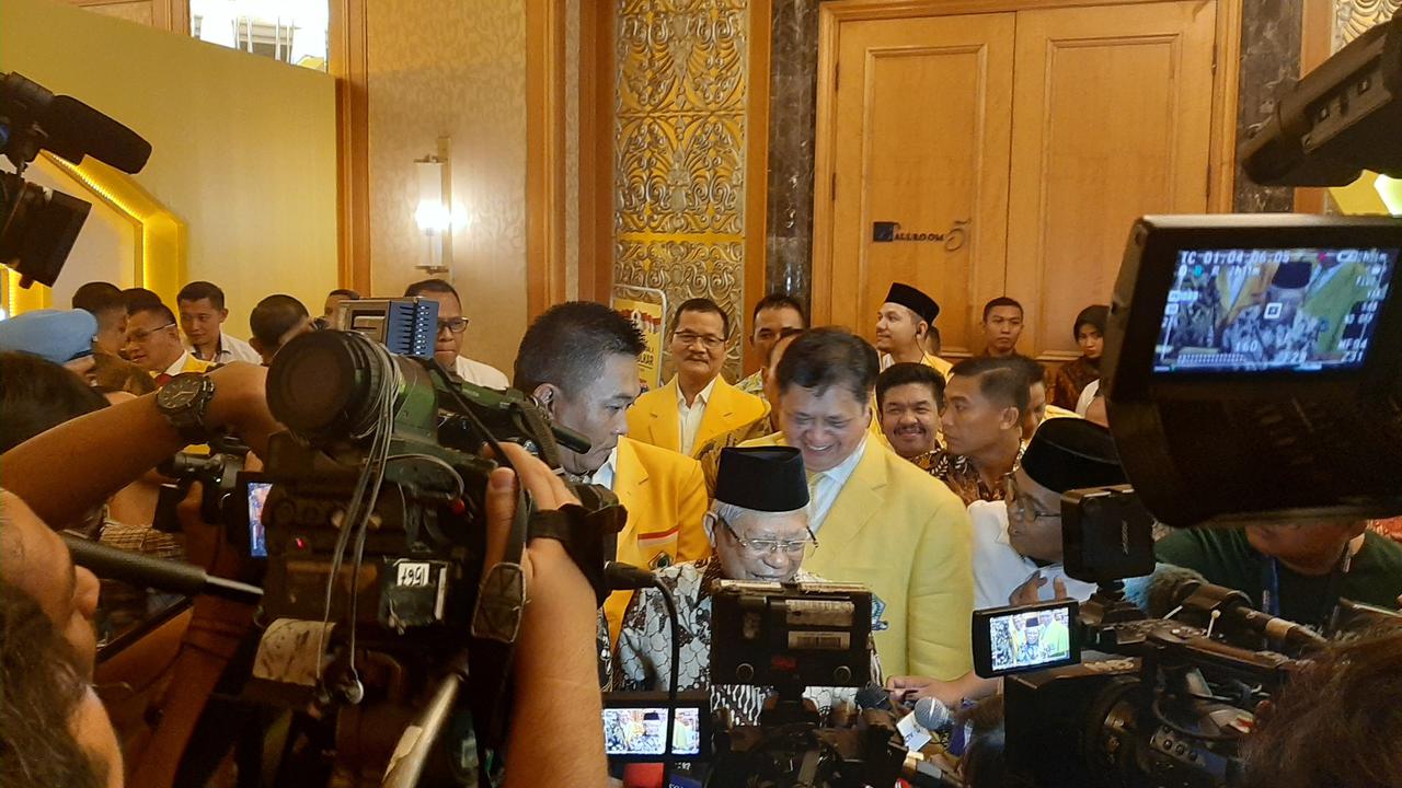 Wakil Presiden Ma'ruf Amin menutup Munas Golkar