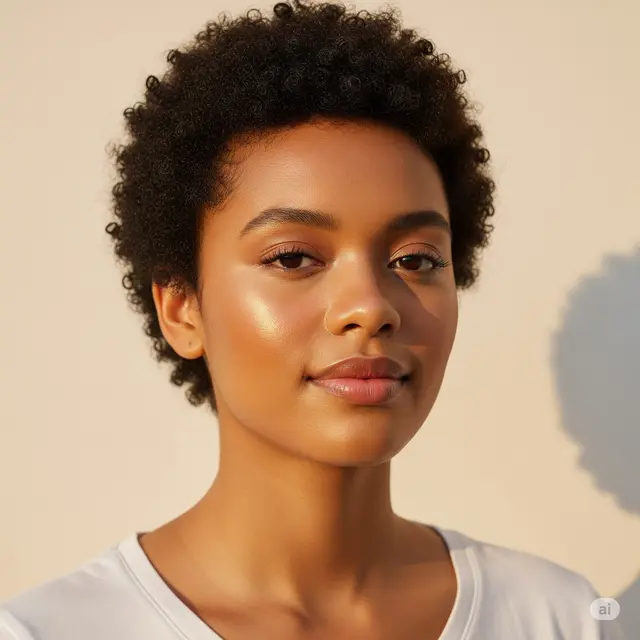 Model Rambut Pendek Curly Wanita. Foto: Gemini