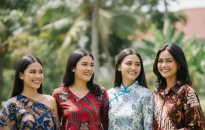 Model Batik Blus Wanita Muda Kekinian. Foto: Gemini