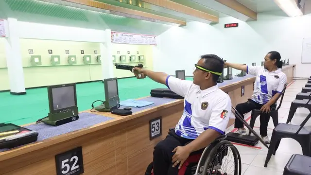 Asah Prestasi Atlet Disabilitas, Pusrehab Kemhan Gelar Turnamen Menembak
