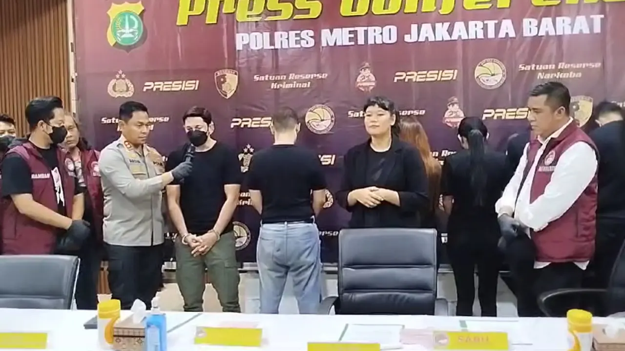Artis Andrew Andika meminta maaf karena terjerat narkob