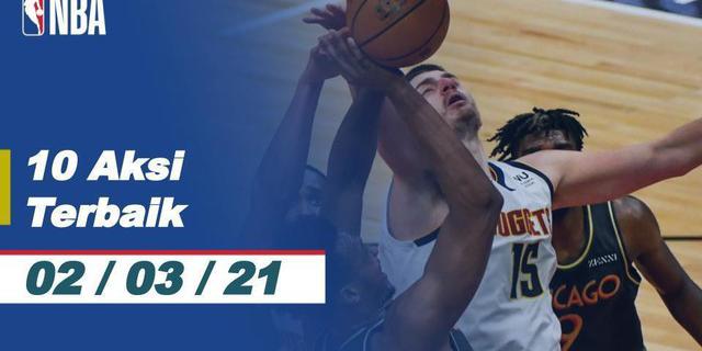 VIDEO: 10 Aksi Terbaik di NBA 2 Maret 2021, Termasuk Assist Gemilang Bintang Dallas Mavericks, Luka Doncic