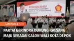 Sekjen Partai Gerindra Ahmad Muzani menyatakan dukungannya terhadap rencana Kaesang Pangarep, yang akan maju dalam pencalonan Walikota Depok 2024. Menurut Muzani Kota Depok butuh tokoh muda yang lebih kreatif dan inovatif.