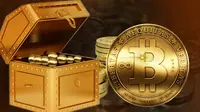 Ilustrasi Bitcoin (Liputan6.com/Johan Fatzry)