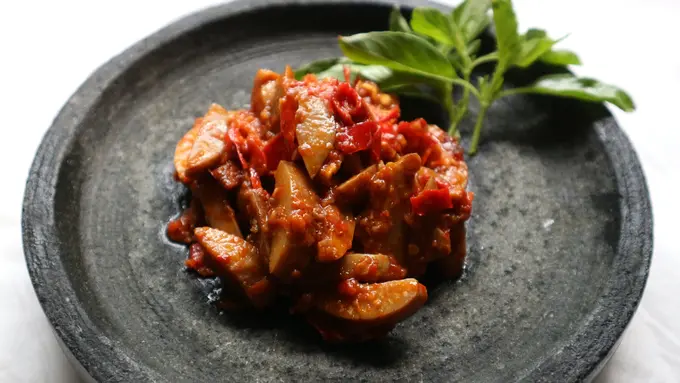 resep jengkol pedas tumis sambal balado