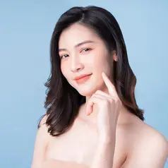 Ilustrasi wanita dengan kulit sehat dan glowing. (depositphotos.com/havucvp@gmail.com)