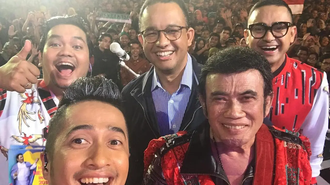Rhoma Irama dan Anies Baswedan