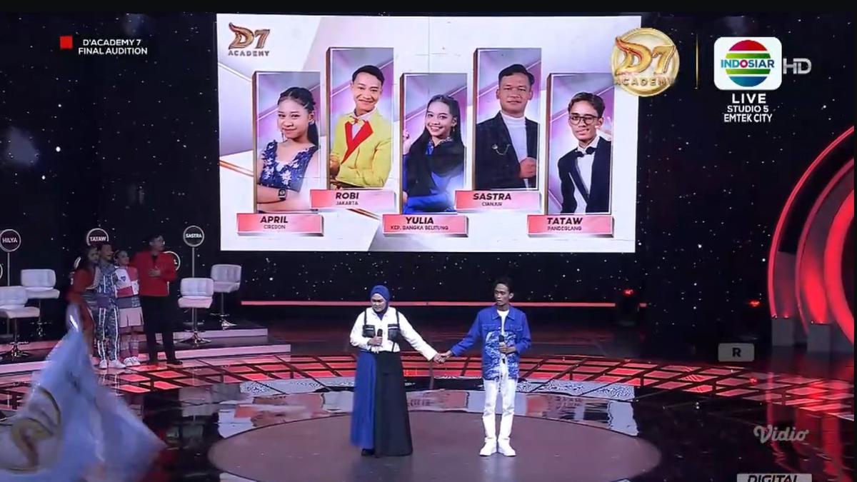 Hasil Final Audition Dangdut Academy 7 Indosiar Grup 8: Lima Peserta Lengkapi Tiket Menuju Welcome Concert