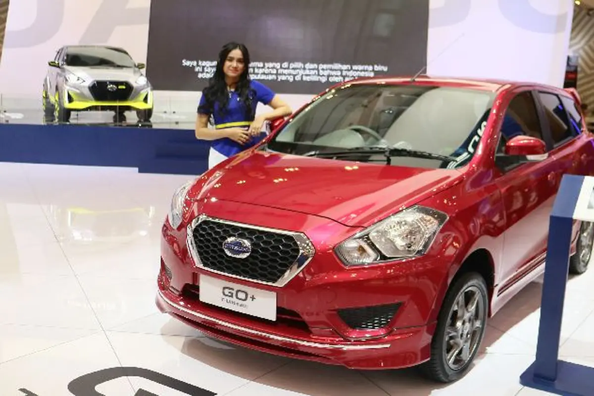 Datsun tawarkan tenor 10 tahun di GIIAS 2017 (Arief A/Liputan6.com)