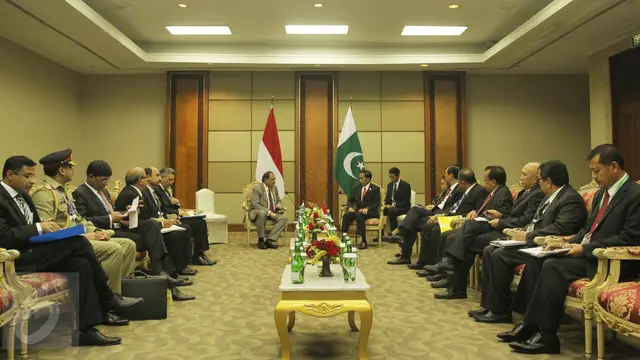 20160307- Indonesia dan Pakistan Bahas Perdamaian Palestina-Israel-Jokowi- Manoon Hussain-Jakarta-FF