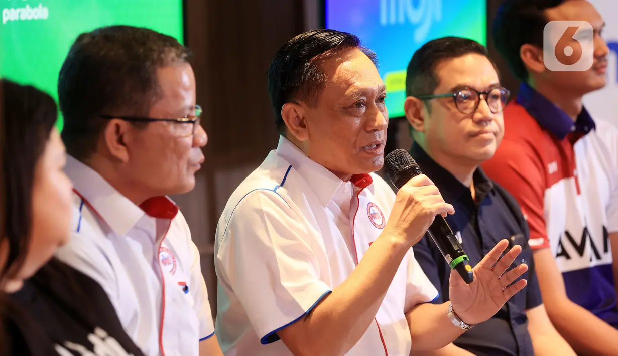 Untuk kategori putra, ajang tersebut akan berlangsung di Padepokan Voli Jenderal Polisi Kunarto, Sentul, Kabupaten Bogor. (Bola.com/M Iqbal Ichsan)