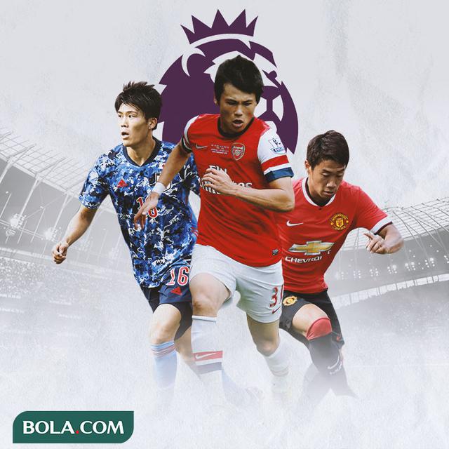 Premier League - Takehiro Tomiyasu, Ryo Miyaichi, Shinji Kagawa
