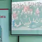 Engineering Manager Quora, Veni Johanna, saat peluncuran Quora versi bahasa Indonesia di Jakarta, Rabu (30/5/2018). Liputan6.com/ Andina Librianty