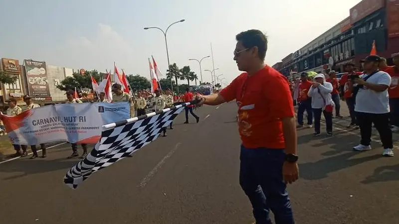 Pesta Rakyat Sambut HUT ke-79 RI Bertajuk Sinergi dalam Satu Harmoni Bareng Warga Gading Serpong.