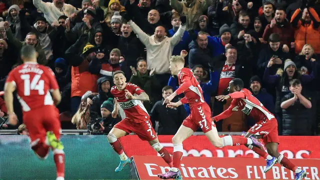 Middlesbrough Spesialis Penghancur Klub Raksasa Liga Inggris, Manchester United dan Tottenham Hotspur Korbannya
