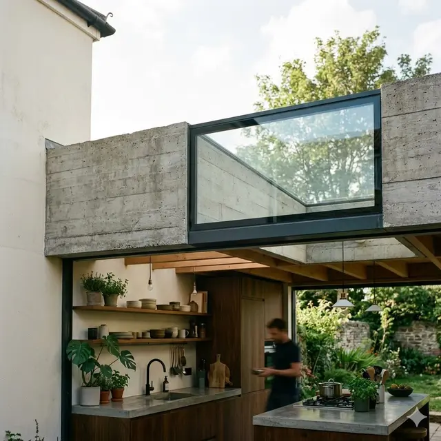 Model Atap Dapur Belakang Minimalis
